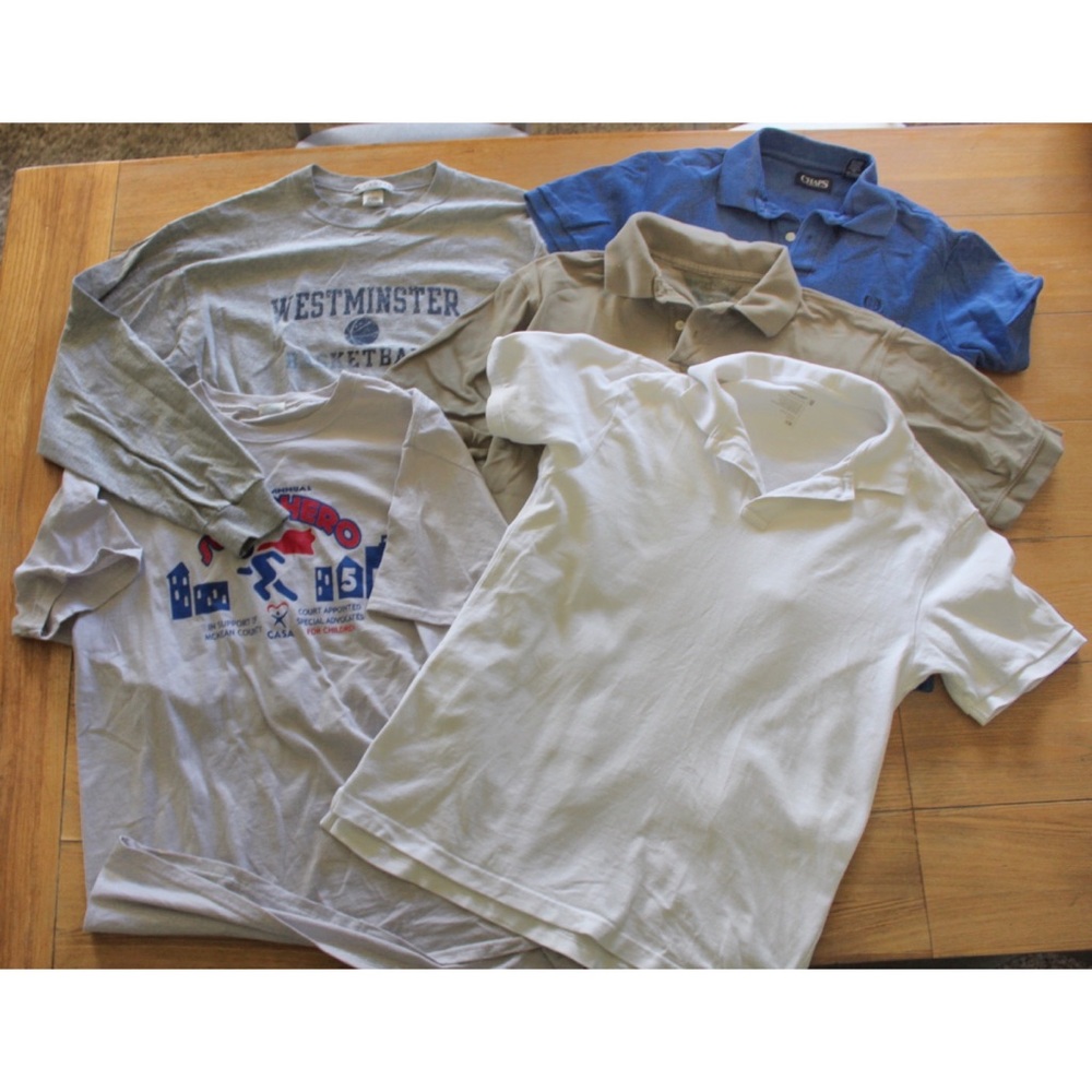 Men’s / Boys Bundle Lot Medium Men’s (5) Tops Used
